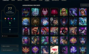 Conta Ex Desafiante Atual D2 Upada A Mão Vai Com Email - League of Legends LOL