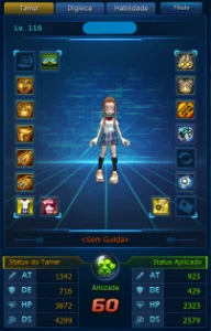 SusanooShin 6 136% pulse OTvice DB e ACCs top- LADMO OMEGA - Digimon Masters Online