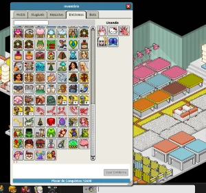 Conta Habbo De 2009 Com 2 Mil Mobis E 375 Emblemas