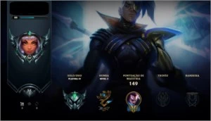 Conta LOL: Platina IV, level 82, 38 campeões, 14 skins. - League of Legends