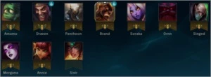 Conta LOL: Platina IV, level 82, 38 campeões, 14 skins. - League of Legends