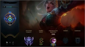 ACCOUNT LEAGUE OF LEGENDS DIAMOND 1 LOL
