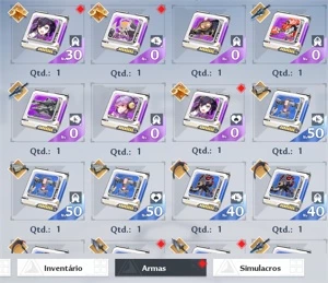 Conta Tower OF Fantasy SAMIR C2 NEMESIS C1 COCO2 ZERO C2 - Outros