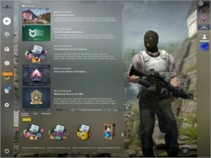 CONTA csgo ak cruzada , 920 horas , insigna major 2021, gtav - Counter Strike