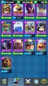 Conta clash royale