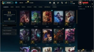CONTA SMURF PLATINA 4 (EMAIL NÃO CONFIRMADO) - League of Legends LOL