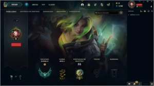 CONTA SMURF PLATINA 4 (EMAIL NÃO CONFIRMADO) - League of Legends LOL