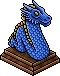 Habbo Lâmpada do dragão azul