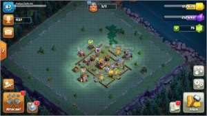 Centro de Vila 11 Rushado!! - Clash of Clans