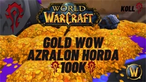 GOLD WOW AZRALON HORDA 100K - Blizzard