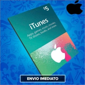 Apple Store Gift Card - US$ 5 - Envio imediato - iTunes Gift Cards