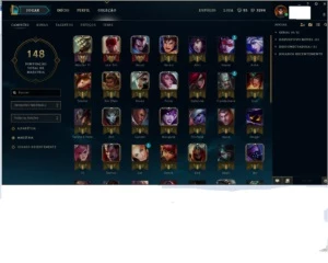 Conta de league of legendes top - League of Legends LOL