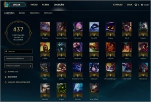 Conta League of Legends LOL