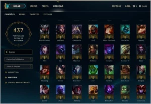 Conta League of Legends LOL