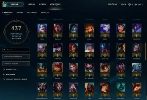 Conta League of Legends LOL