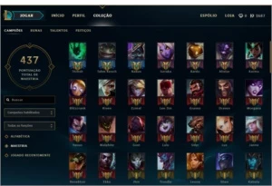 Conta League of Legends LOL