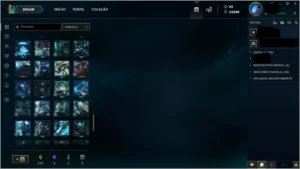 215 SKINS,D4 SOLO/DUO E FLEX,CONTEM E-MAIL,CONTA DESDE O N.A - League of Legends LOL