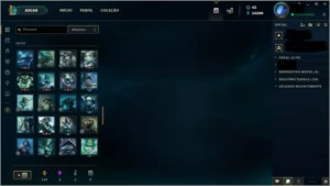 215 SKINS,D4 SOLO/DUO E FLEX,CONTEM E-MAIL,CONTA DESDE O N.A - League of Legends LOL