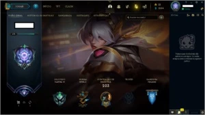 Conta Platina 4 com 77 skins +4 Prestigios - League of Legends LOL