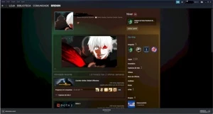 STEAM LEVEL 10 +100 JOGOS  -  AVALIADA EM QUASE 200 REAIS -