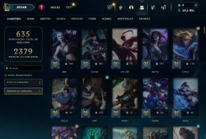 Conta de LoL + Valorant muitas skins - League of Legends