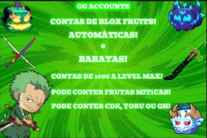 Contas Blox Fruits! Super Baratas E Entregas Automáticas!!!! - Roblox