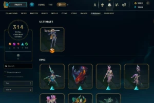 Conta RIOT - Com Conteúdo Limitado - League of Legends LOL