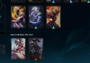 Conta League Of Legends Diamante 2 40 Pdl Sem Email LOL