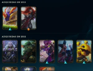 Conta League Of Legends Diamante 2 40 Pdl Sem Email LOL