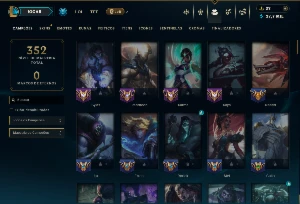 Bronze 2 com 120 Champs e 35 Skins ( Mais de 250 Jogos ) - League of Legends LOL