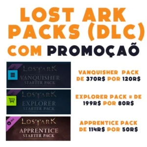 PREÇO BAIXO NOS STARTERS PACKS LOST ARK