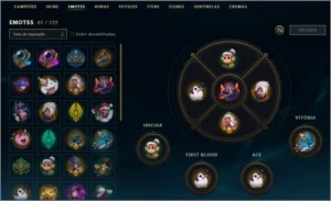 Conta Lol - 199 skin - League of Legends