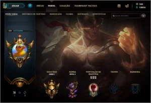 Conta Lol - 199 skin - League of Legends