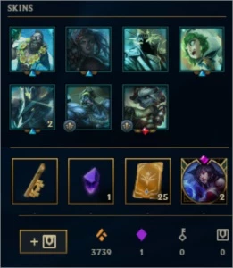 Conta Lol - 199 skin - League of Legends