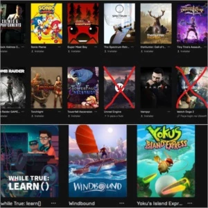 Conta EPIC GAMES com 60 jogos e GTA V Online com 15 milhões