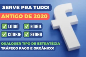 Perfil Facebook Simples | ANTIGO de 2020 | Sem Restrição - Redes Sociais