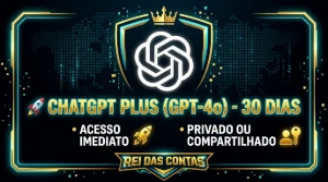 👑 Chatgpt Plus (Gpt-4O) 30 Dias | Conta Privada - Promo - Inteligência Artificial