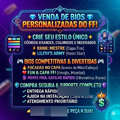 ✨Bios Personalizadas Ff✨ - Free Fire