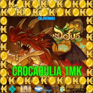 1.000.000 DE KAMAS DOS CROCABULIA - Dofus