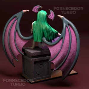 Morrigan - Torrida Minis 3D - Arquivo .Stl Para Impressão 3D - Outros