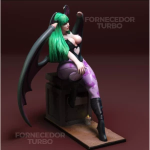 Morrigan - Torrida Minis 3D - Arquivo .Stl Para Impressão 3D - Outros