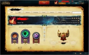 Conta S5 Platina S6 Ouro - League of Legends LOL
