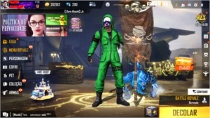CONTA FREEFIRE, TOP CRIMINAL e TROCA DE NOME - Free Fire
