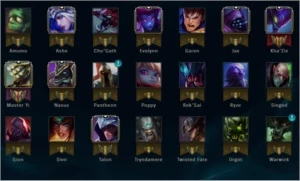 CONTAS LEVEL 30 ( DO PRATA AO DIAMOND ) - League of Legends LOL