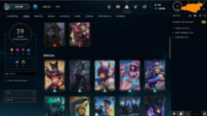 Conta lol Diamond no precinho, full acesso, 10k de ea - League of Legends