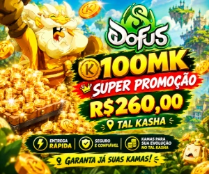 Venda de Kamas Dofus - Tal kasha 100mk R$260,00. Promoção!!