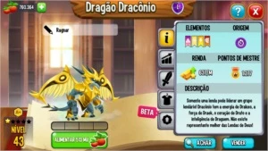 Conta DragonCity Level 61, 10 ilhas de barbada - Dragon City Mobile
