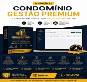 Aplicativo para Gestão de Condomínios - Gestão Premium - Softwares e Licenças