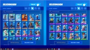 CONTA FORTNITE SEASON 3 COM SKINS RARISSIMAS