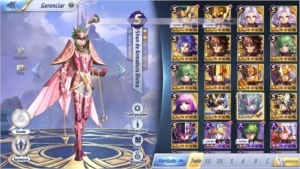 Servidor A81 Seiya Divino +Shun Divino - Saint Seiya Awakening SSA